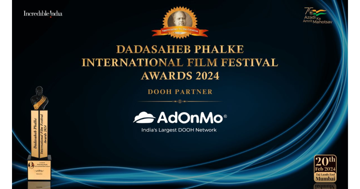 Adonmo secures 'DOOH Partner' rights for Dadasaheb Phalke Awards 2024